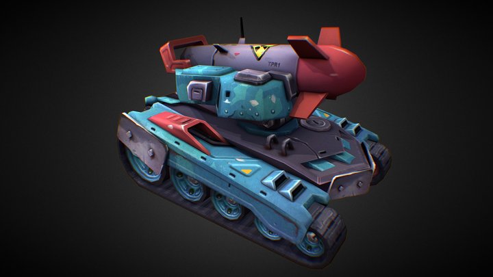 Tank 011 3D Model