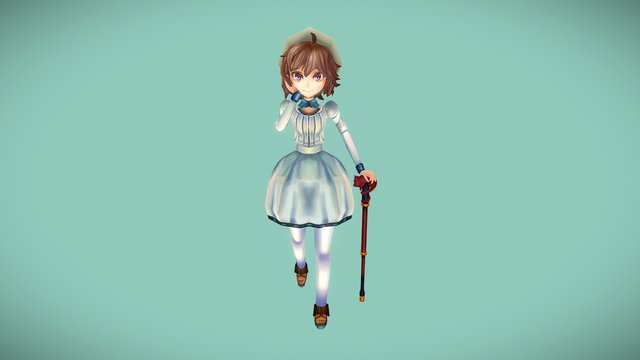 Kyokousuiri_japanese manga fanart 3D Model
