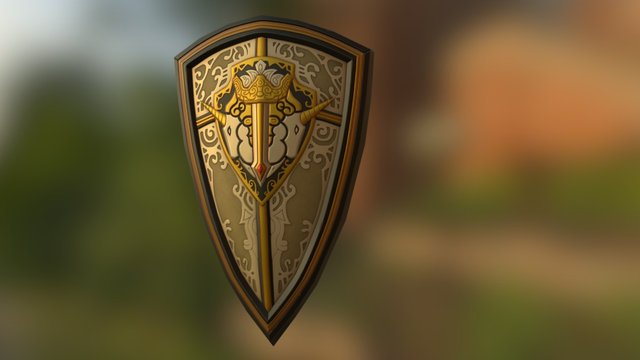 Western Sword02 Low 3D Model