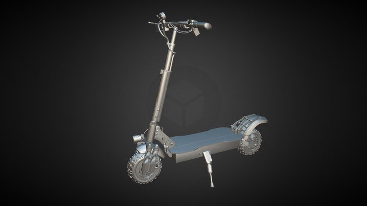 Electric Bike 3D Model