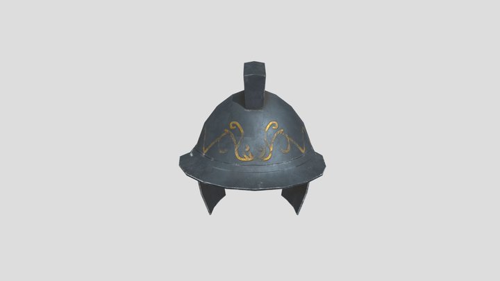 Gameready Giants Helm from Harry Potter 3D Model 3D Model