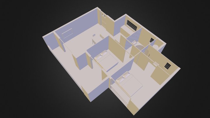 2 bedroom flat in Umhlanga Ridge99B.3ds 3D Model