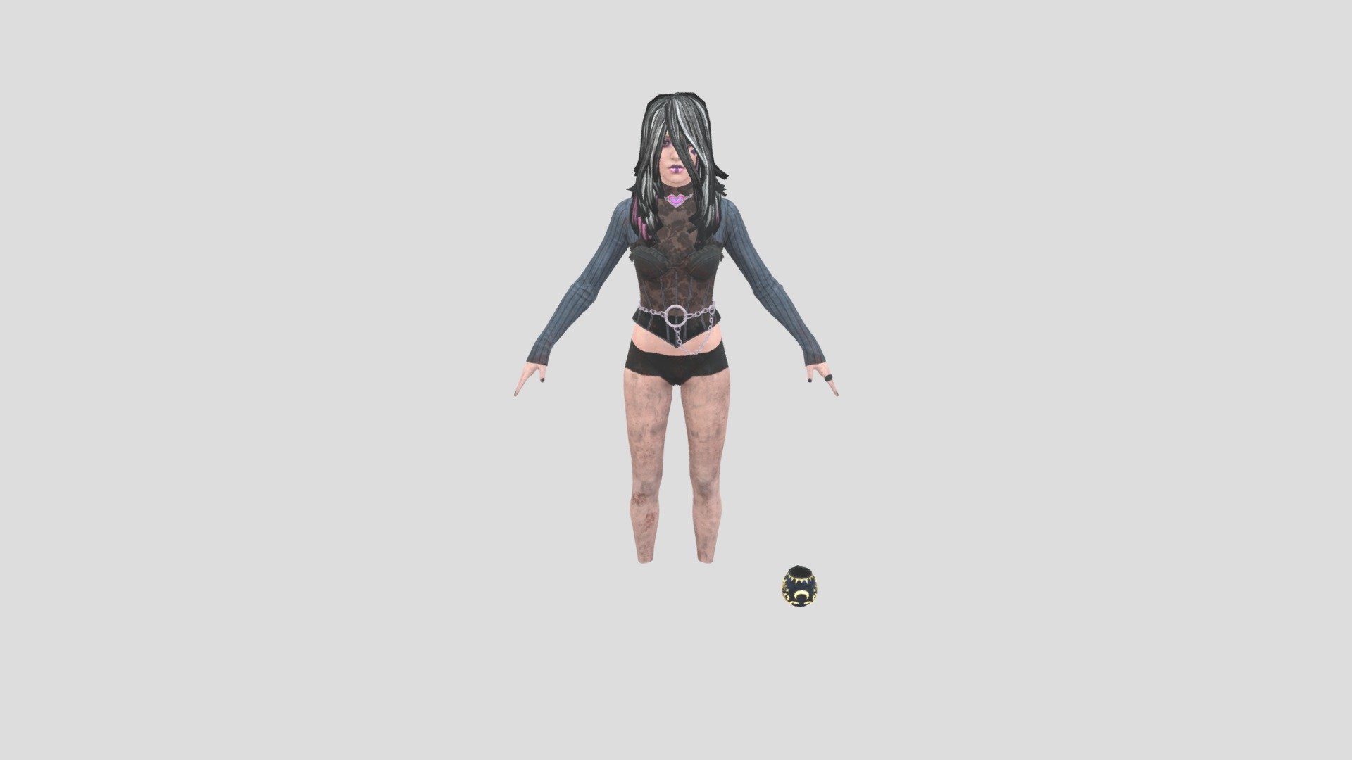 Sable - 3D model by silentboycries (@glitterboys666) [a80a2bf] - Sketchfab