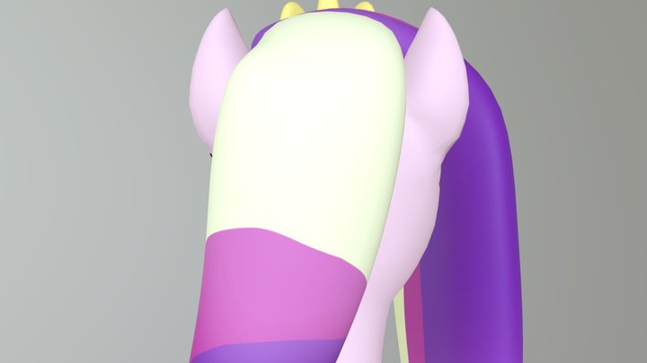 Princess-pony-pink 3D Model