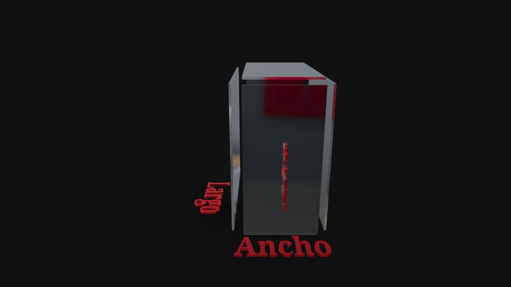 Cajas de Acrilico 3D Model