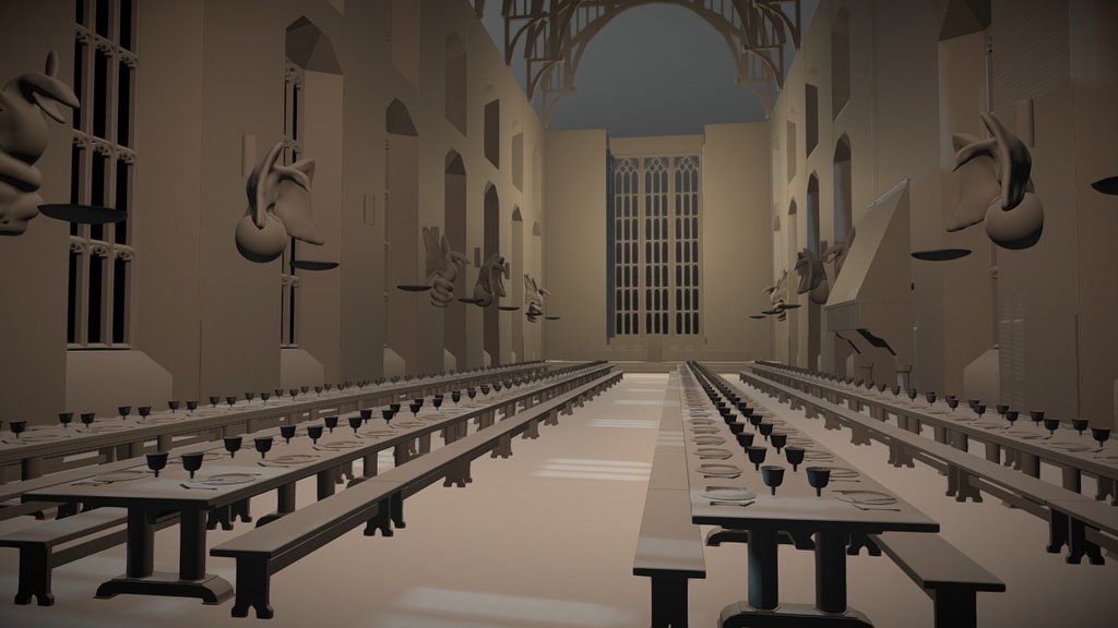 Harry Potter room test (sketchfab contest) - 3D model by JER3D ...