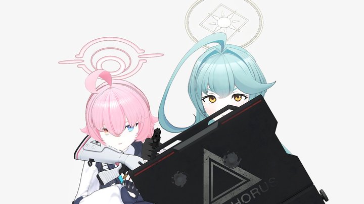 Blue Archive - Hoshino Yume 3D Model