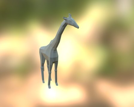 Giraffe 3D Model