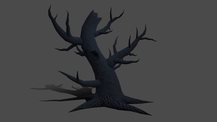 Hollow Tree 3D Model