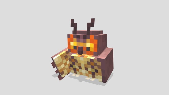 Cliff Owl 3D Model
