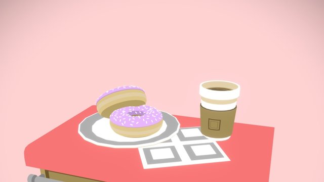 Donuts 3D Model