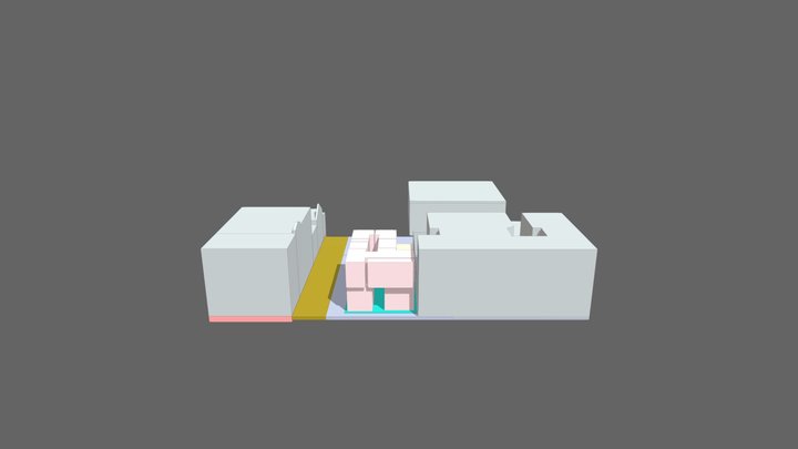3D ROOM ZONING 3D Model
