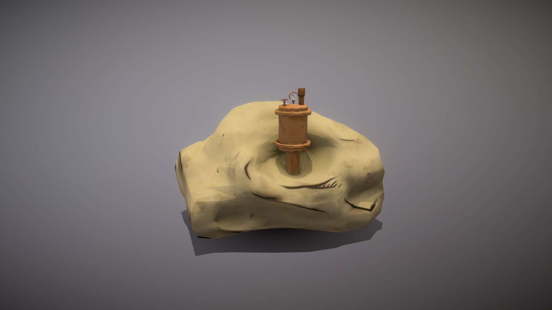 Steampunk Rock - Download Free 3D model by Loch Greer (@LochG) [a810e7e ...