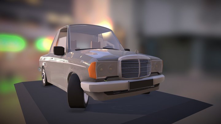Mercedes-Benz C123 V8 3D Model