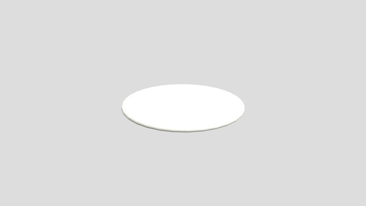 Pizzadoughflat – Kostenloses 3D-Modell STL