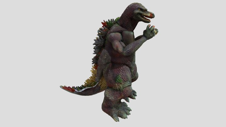 Toho Crushes Godzilla Crayon Crime – Modelo 3D gratuito STL