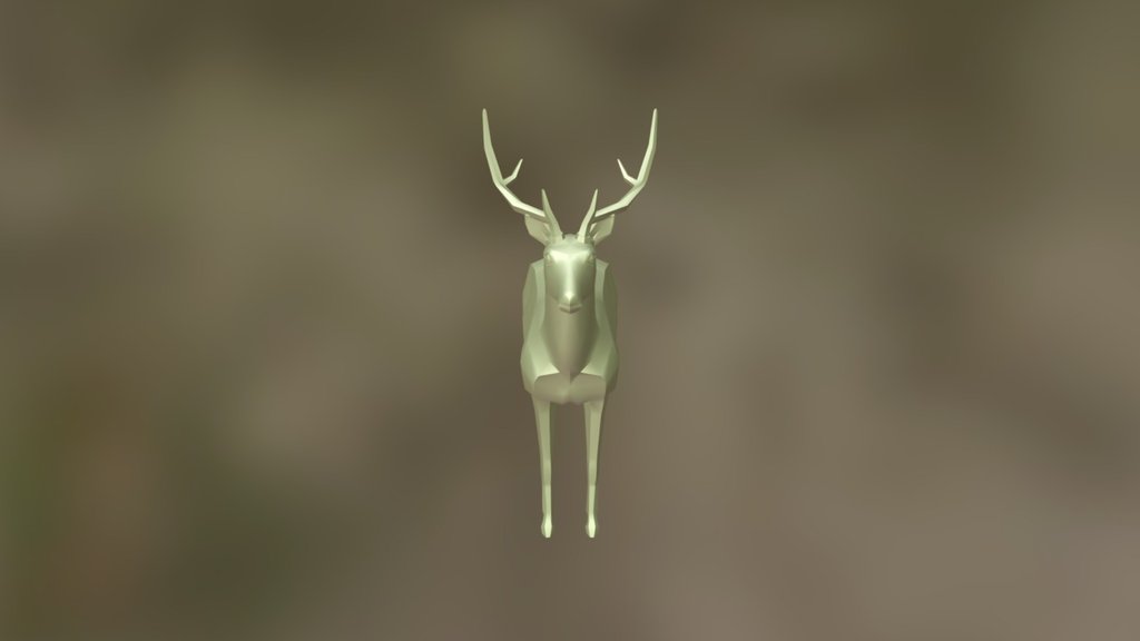 Jeleń - Deer/Stag - Hirsch - 3D model by NeoPops [a81510b] - Sketchfab