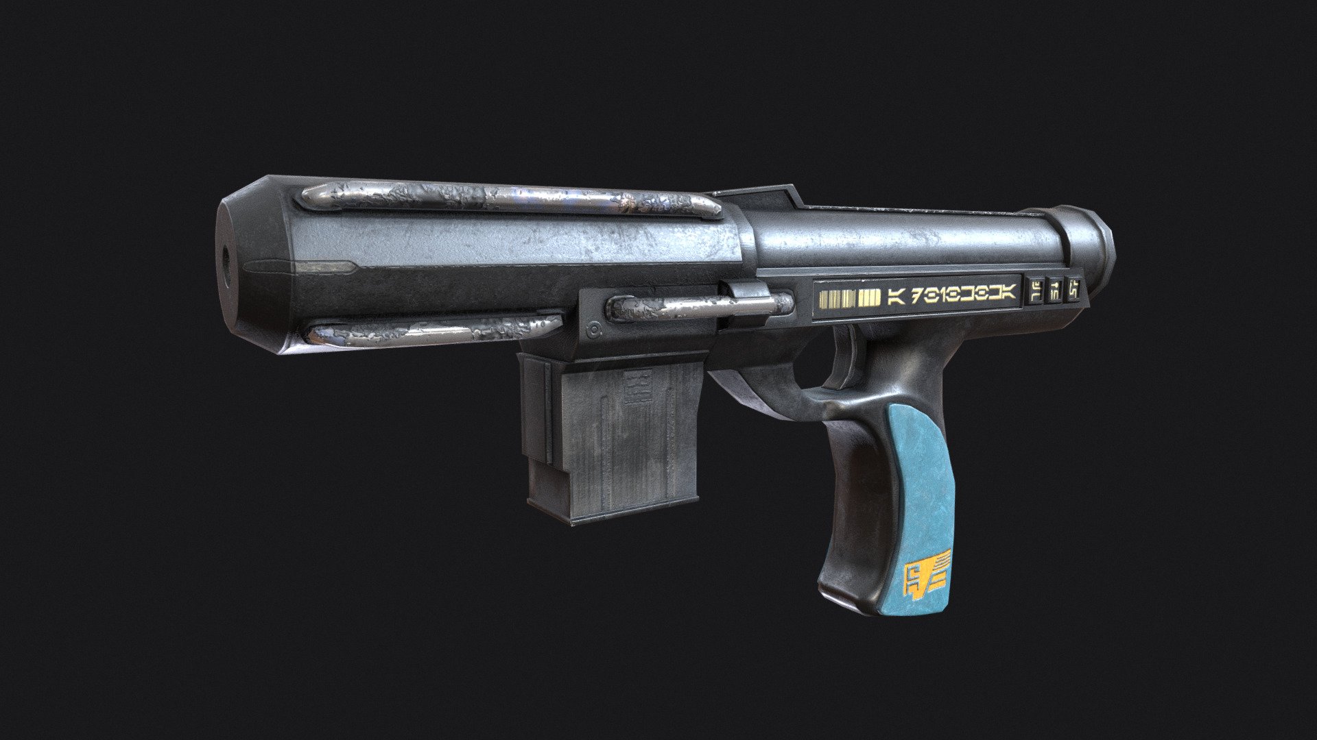 Blastech B1-NA | Star Wars Blaster - Download Free 3D model by Losss ...