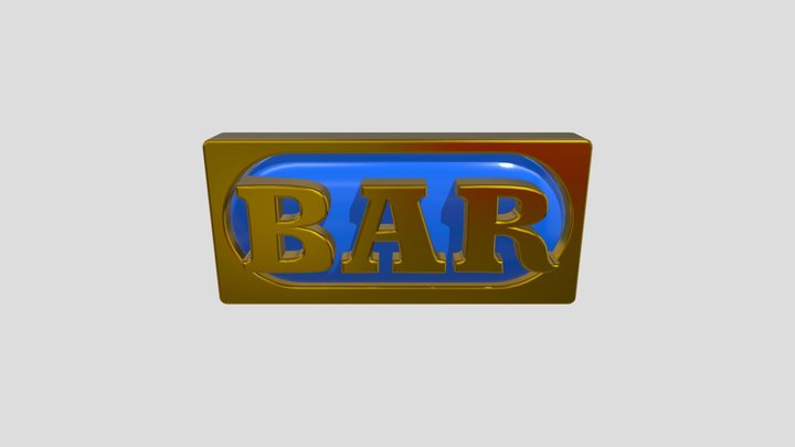 MWJ Bar 3D Model