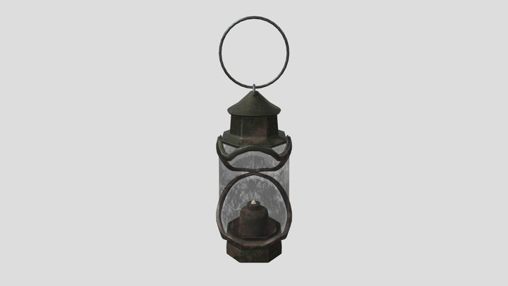 Bergua_Truong_Olivier_TP4_Texture_Lanterne 3D Model