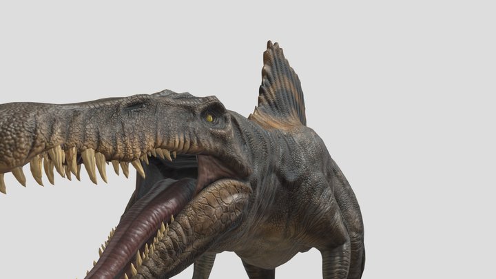 Spinosaurus Aegyptiacus Jurassic World Rebirth – Modello 3D gratuito STL