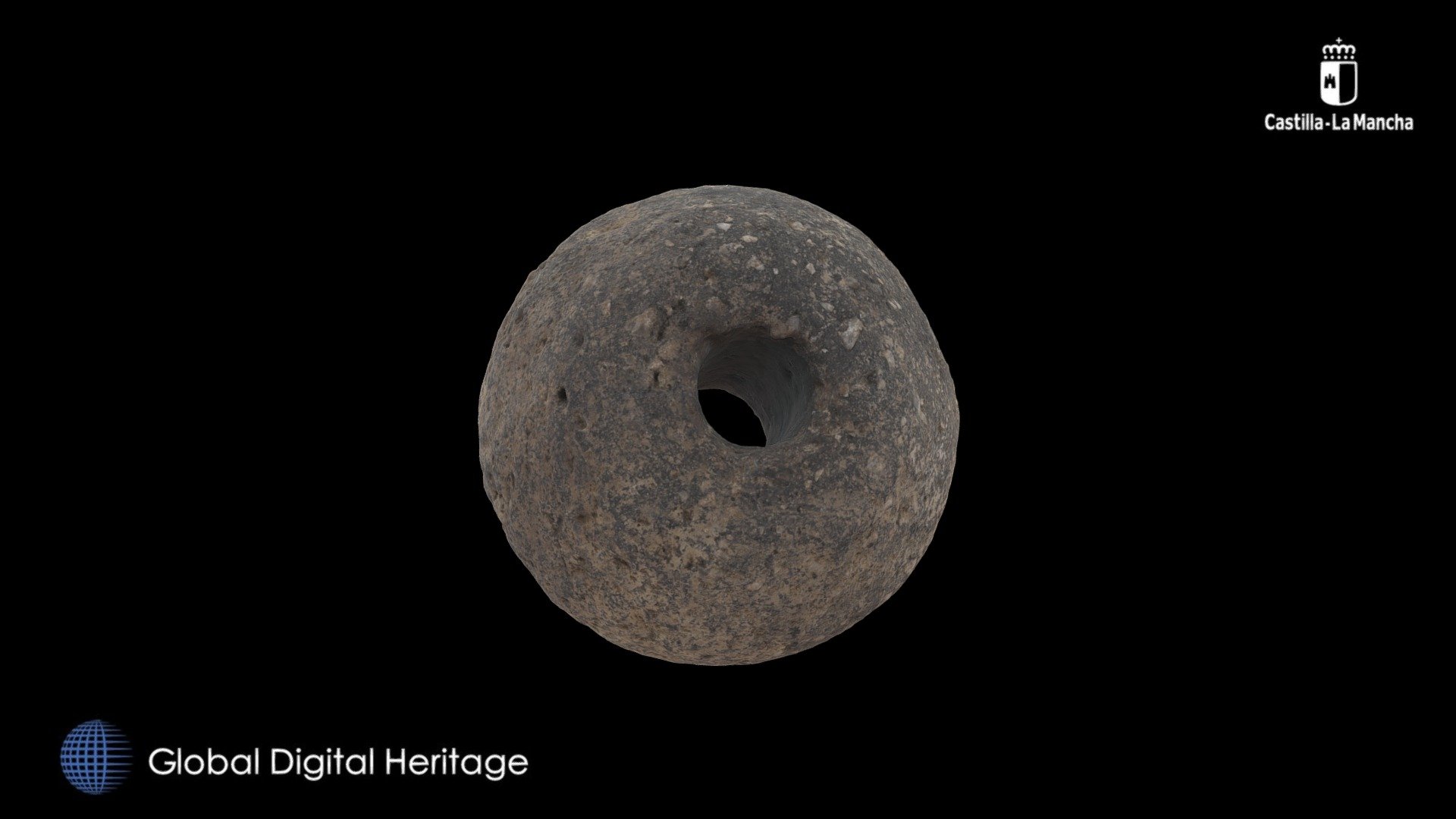 Clay spindle whorl, Alarcos, Ciudad Real