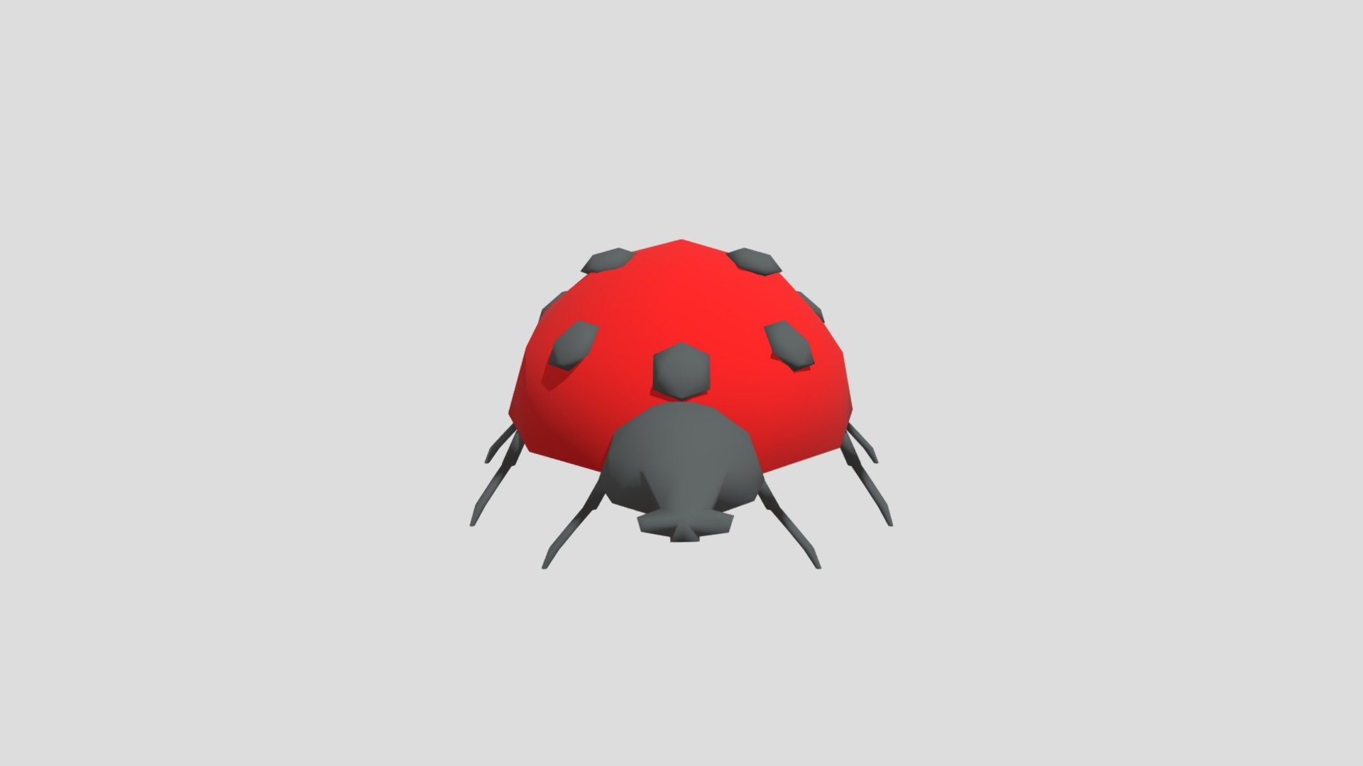 Lady bug from Poly by Google