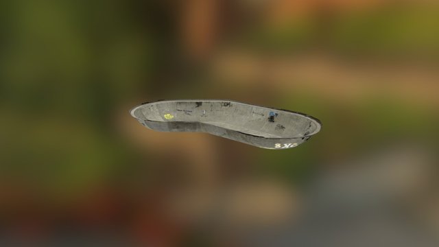 Skateboard Photoscan 3D Model