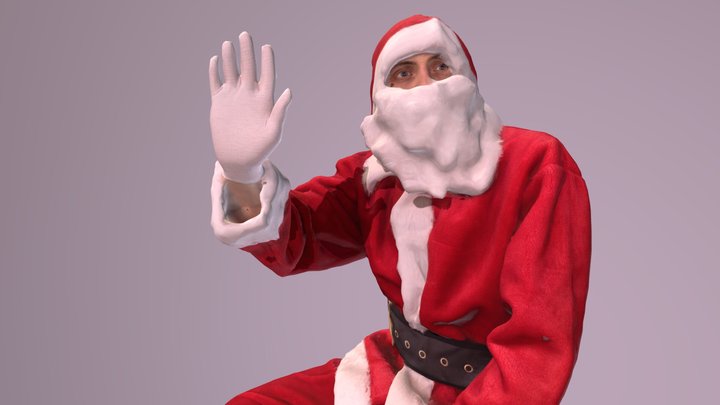Santa (Hoo Hoo Hoo?) 3D Model