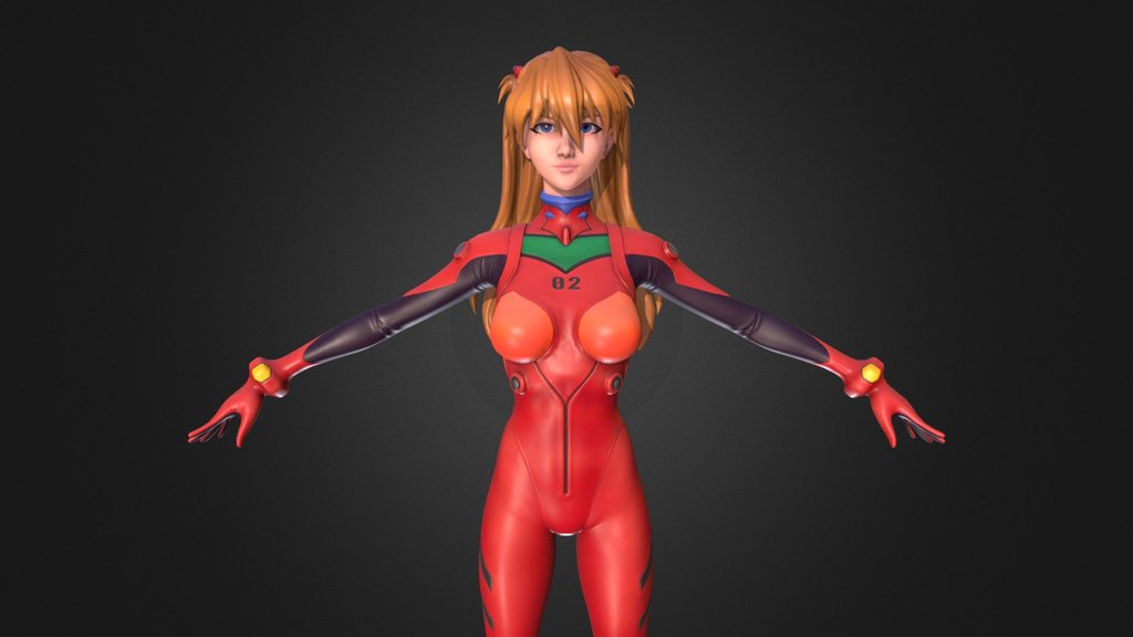 Asuka Langley A-Pose