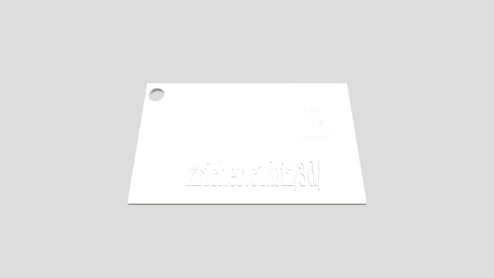 Business card 3D Model
