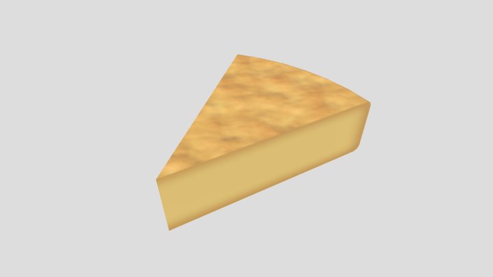 CheeseWedge 3D Model