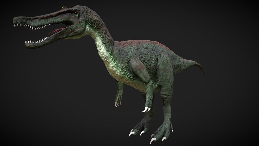 Baryonyx Walkeri - Dinosaur - Simple Rig