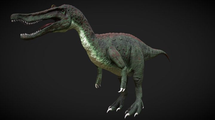 Baryonyx Walkeri - Dinosaur - Simple Rig