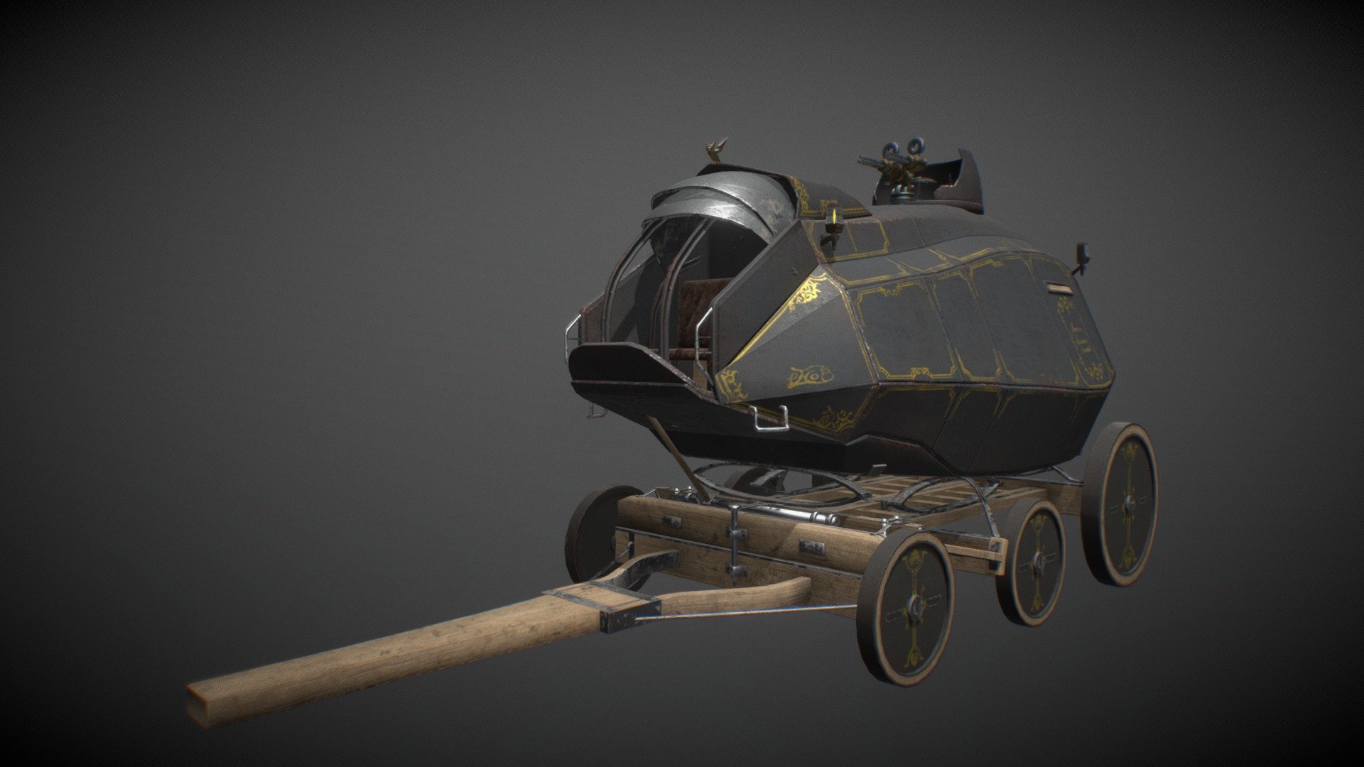 Carriage Call Outs _ ArtStation Challenge