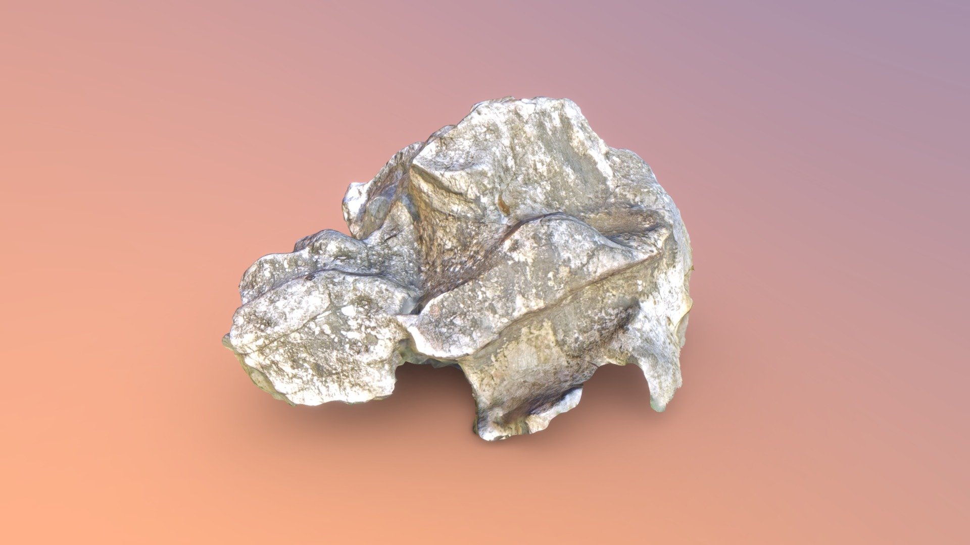 Scanned Coast Rock - PBR Optimized