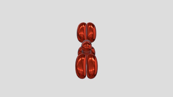 Balloon Dog 3D Model