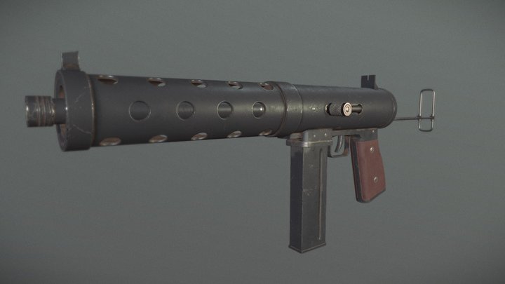 Old gun 3D Model
