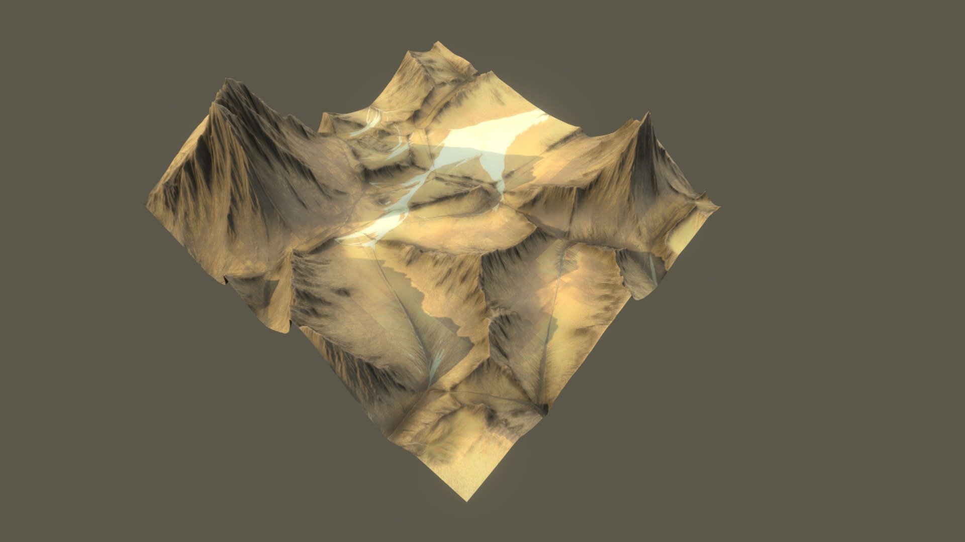 Terrain 025 - 3D Model By Josluat91 [a81c784] - Sketchfab