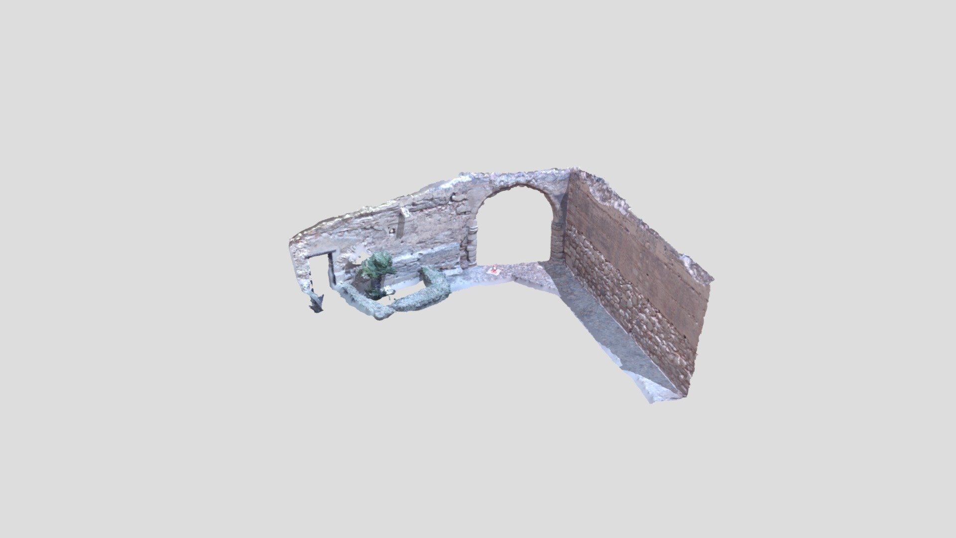 Modelo 3D Alcazaba Francisco Isla
