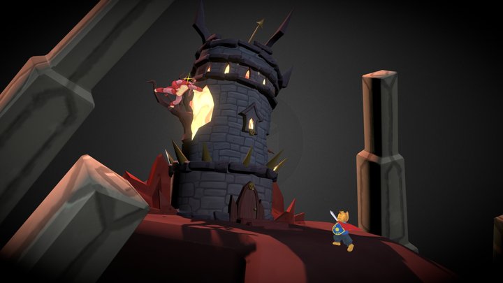 Ominous Lair 3D Model
