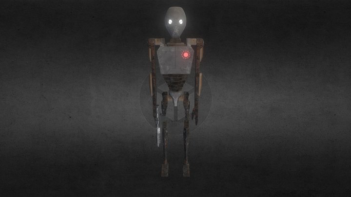 Commando Droid BX Series 3D Model