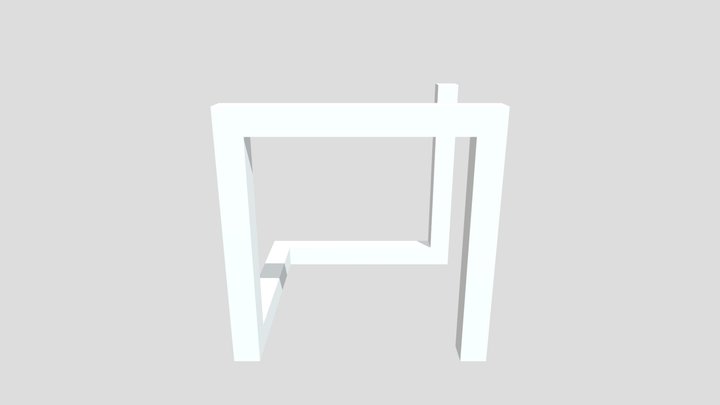 Cube 1 3D Model
