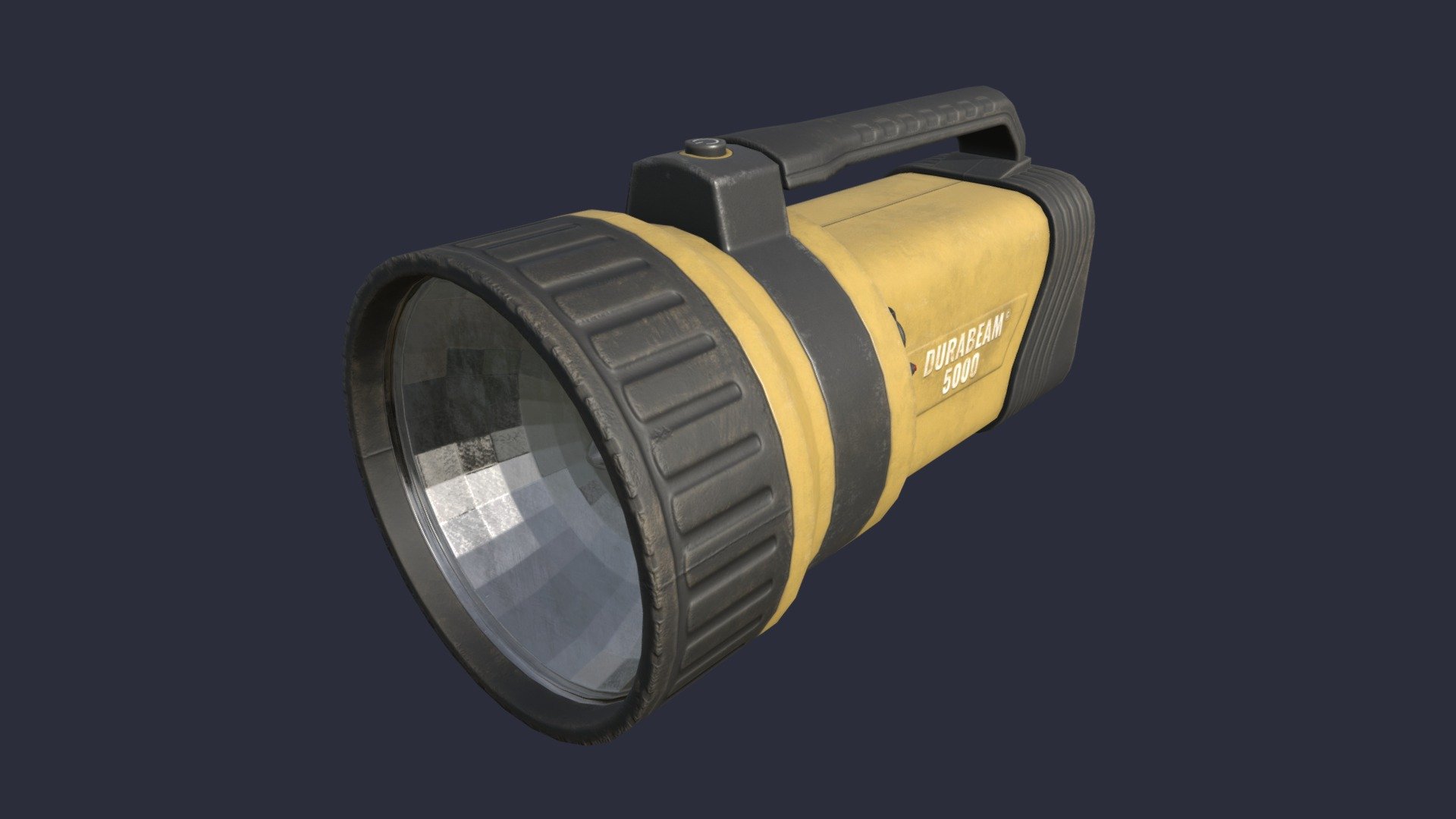 Hand Held Spotlight - 3D model by Petr Švenda (@hurraciodurrski ...
