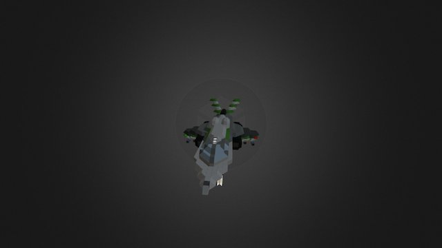 SSI Fighter Bomber Mark I 3D Model