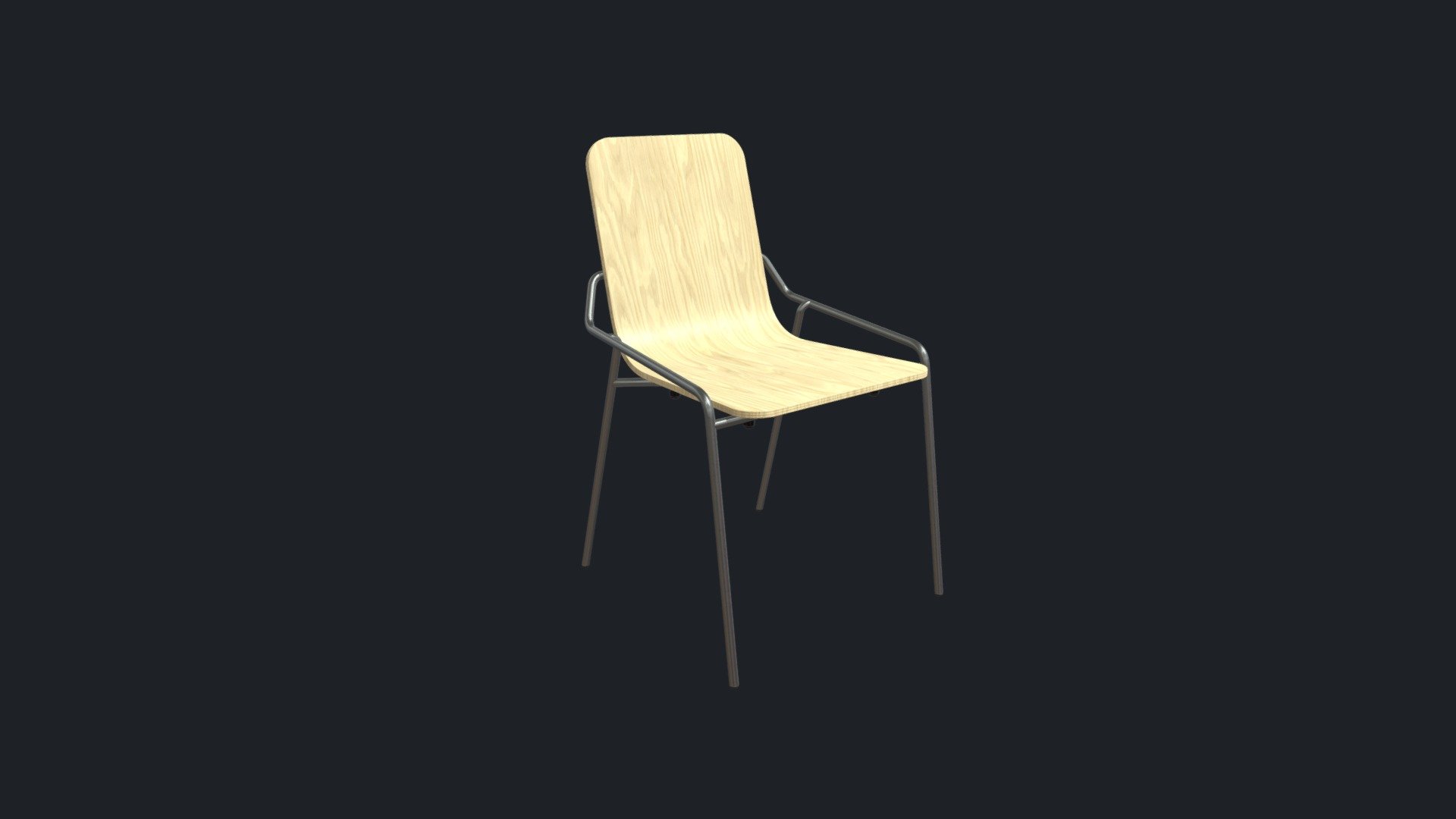 Chair 1 - 3D Model By Sharetextures [a821e21] - Sketchfab