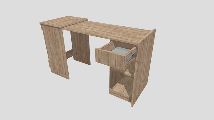 escritorio plegable nomada standar 3D Model