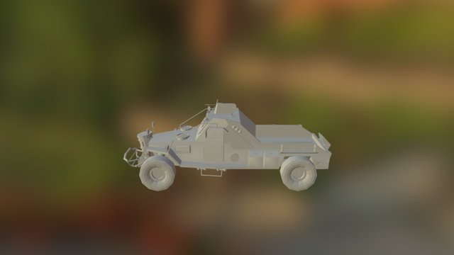 Rover 01 3D Model