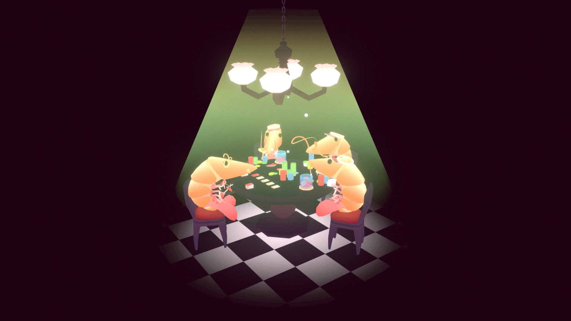 Gambling with the boys — Sketchfab embed 3D viewer