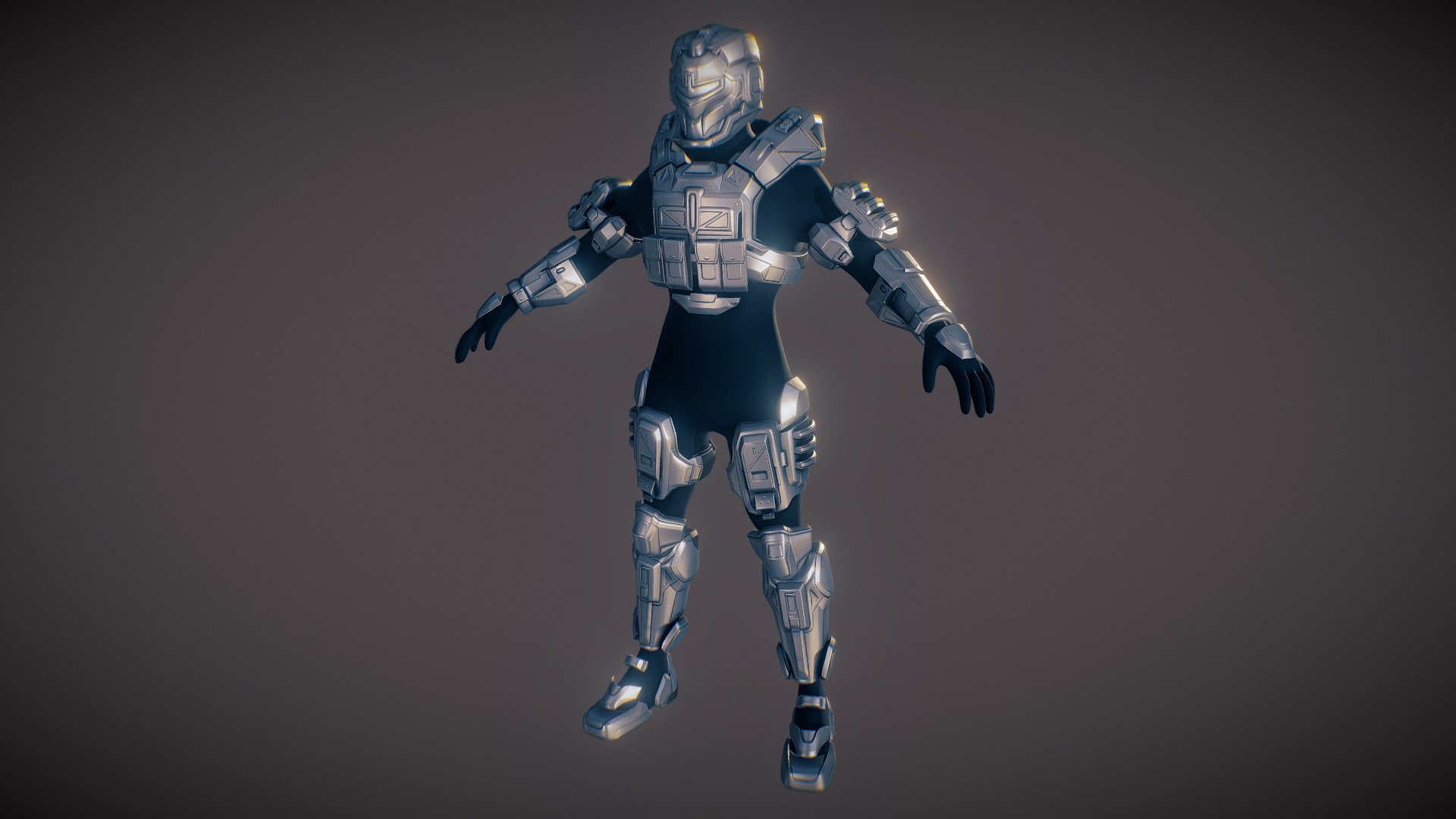 Halo Mercenary Armor Suit